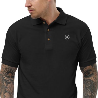 Laxlife Embroidered Diamond Anniversary Polo